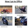 how i go to office