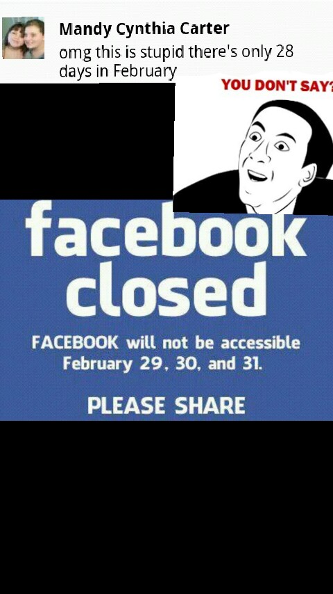stupid facebook pictures