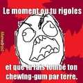 le chewing-gum.