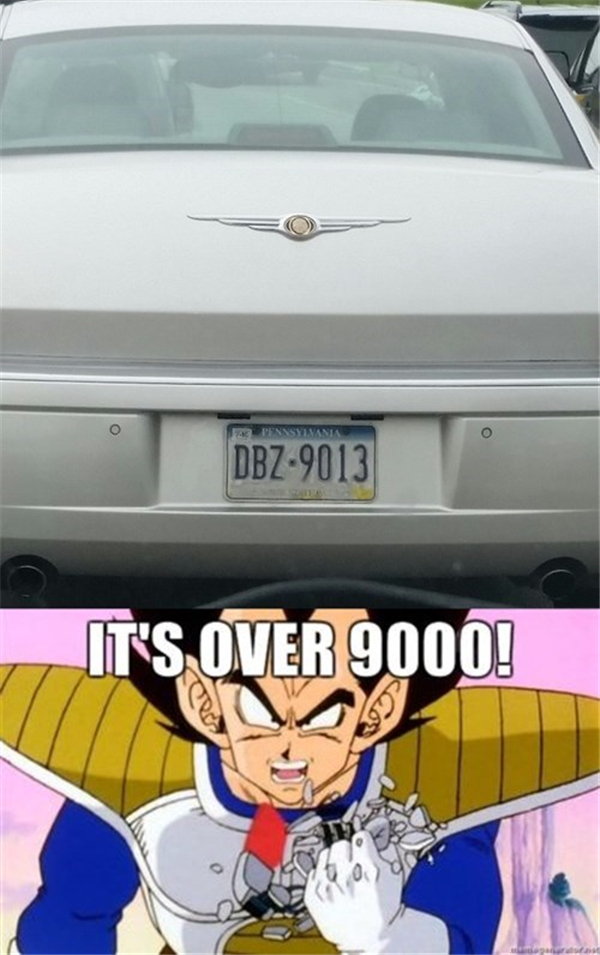 IT'S OVER 9000!!! - meme