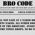 the bro code #5