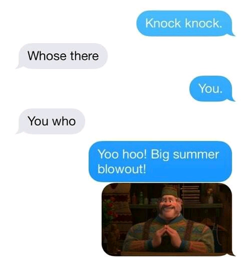 knock knock - meme