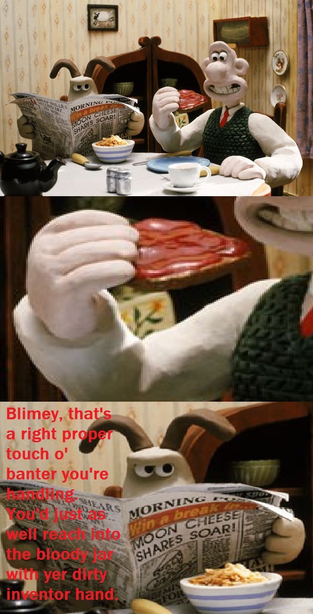 Wallace & Gromit,C_Falcon9000,meme,memes,gifs,funny,pictures,pics,g...