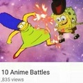 Top 10 anime battles