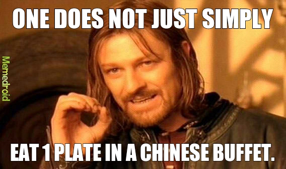 Chinese bufet - meme