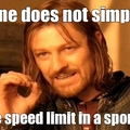 speed limit