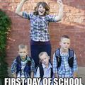 First day