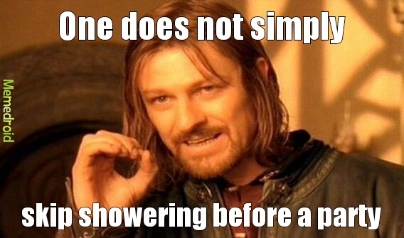 shower - meme