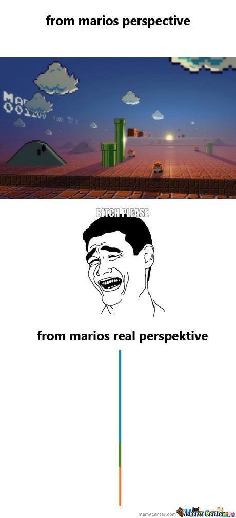 Mario > COD - meme