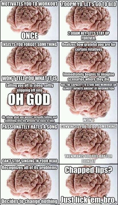brain confused - meme