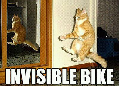 invisible bike - meme