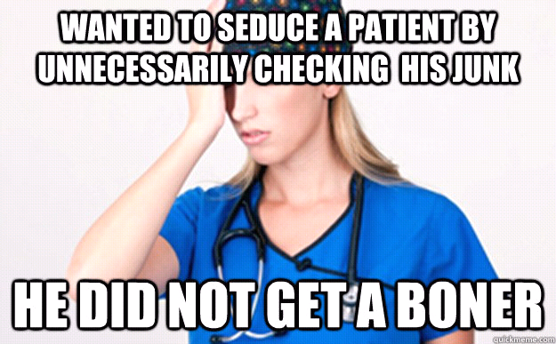 Sad nurse - meme
