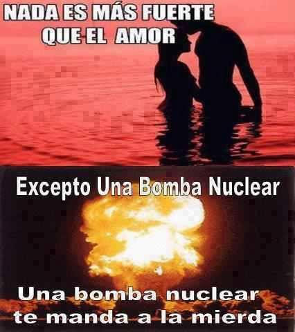 Bomba nuclear rules - meme