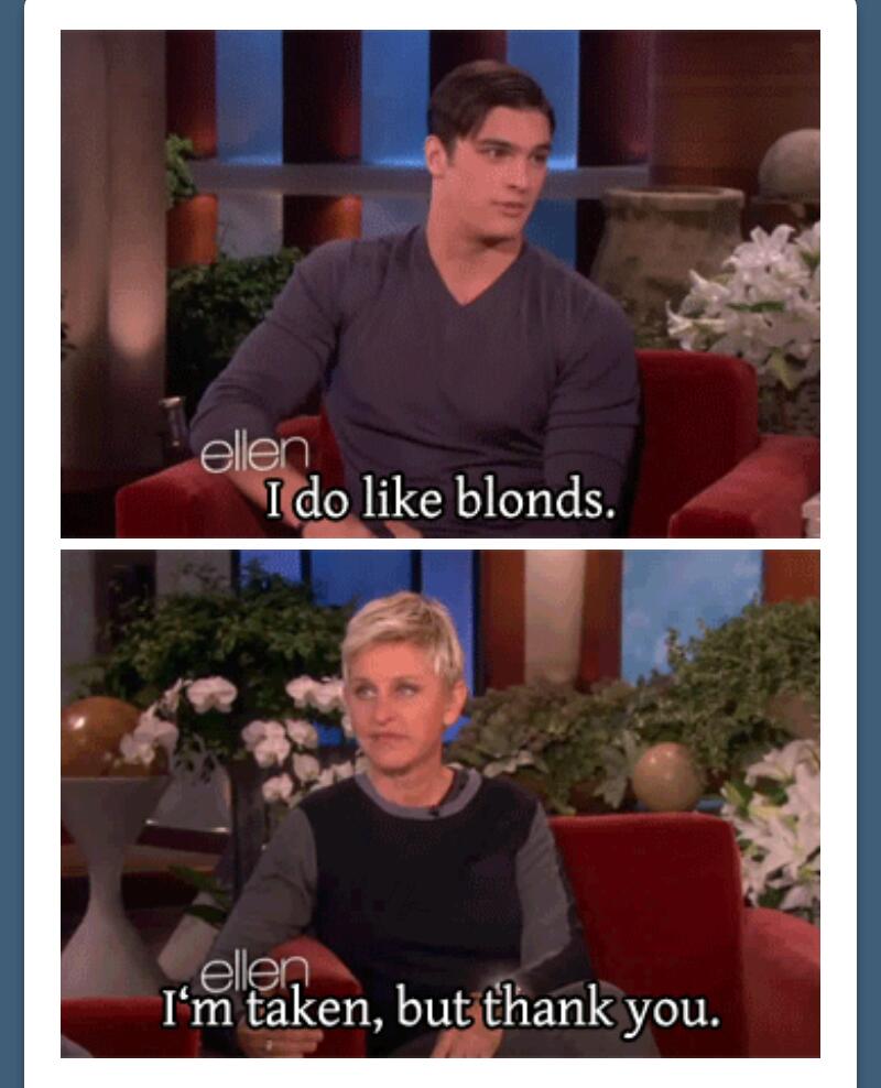 oh Ellen :') - meme