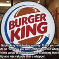 Well played Burger King, well played