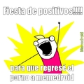 Fiesta de positivos