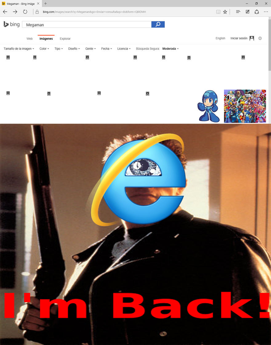 La venganza de Internet Explorer :'v - meme