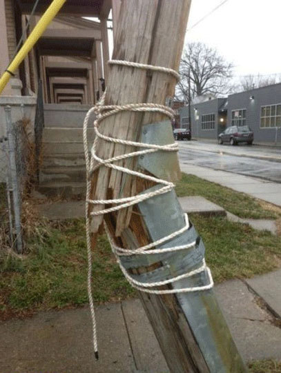Rope is the new duct tape - meme