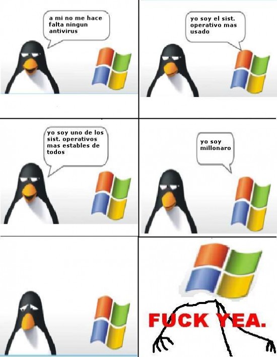 windows ganador - meme