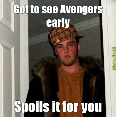 Avengers Early - meme