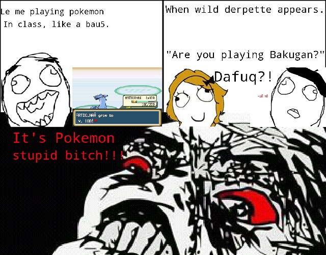 Pokemon>Bakugan - meme