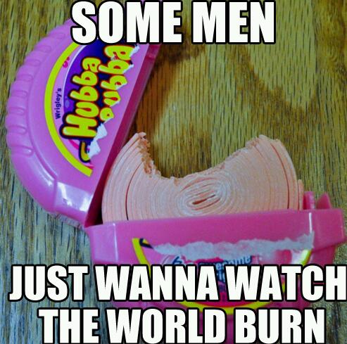 watch the world burn - meme