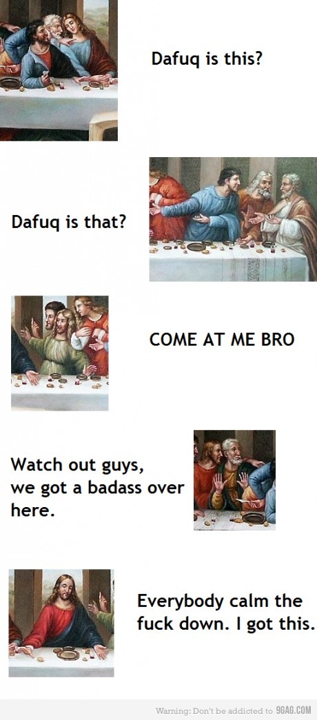 last supper - meme