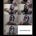 how to brush your teeth like a man