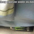 the real monster under the bed