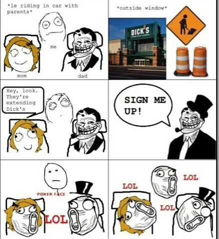 troll dad at his finest - meme