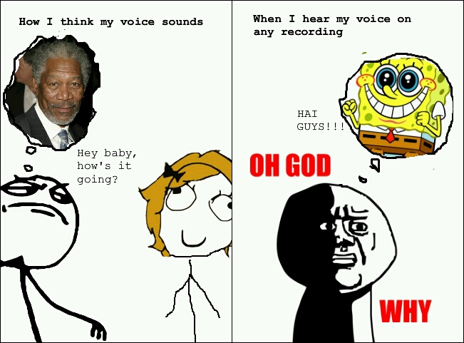 voice problems - meme