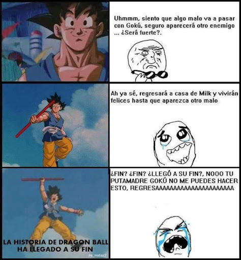 Goku regresaaaaaaaaaaaaa - meme