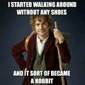Hobbit feet