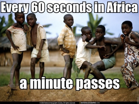 Meanwhile in africa - meme