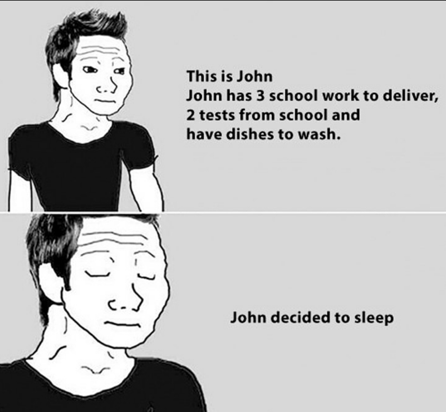 be like john - meme