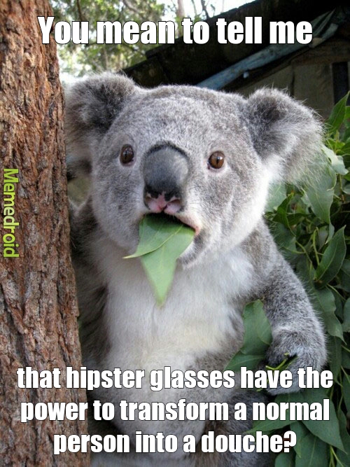 Hipster Glasses - meme