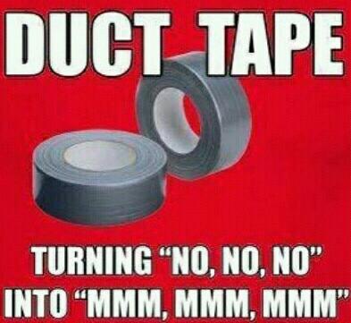 duct tape power - meme