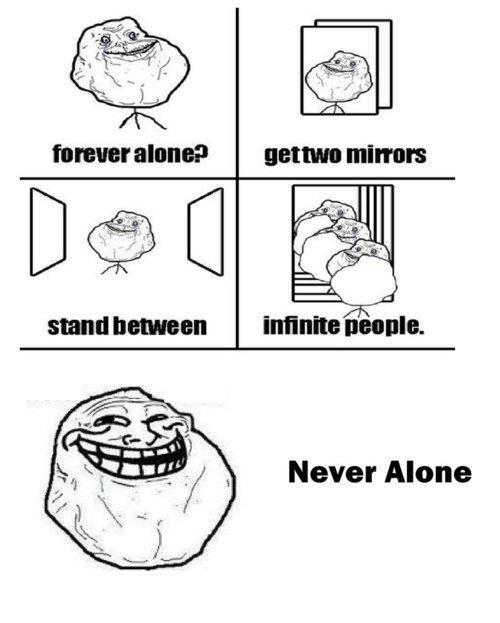 Forever alone ? - meme