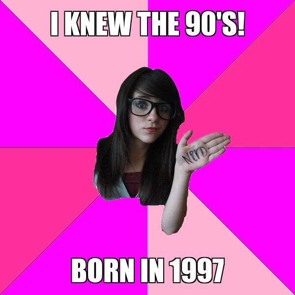 Born in 1997 - meme