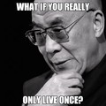 Dalai lama thinking