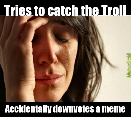 catch the troll - meme