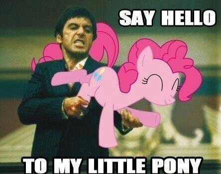Scarface Pony - meme