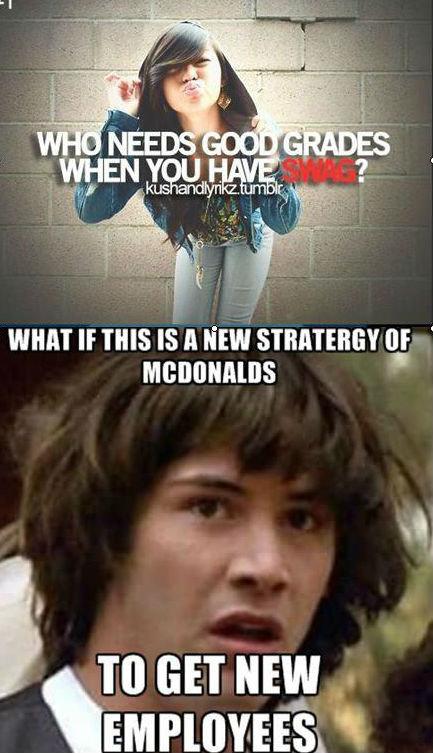 Mcdonalds needs help too - meme