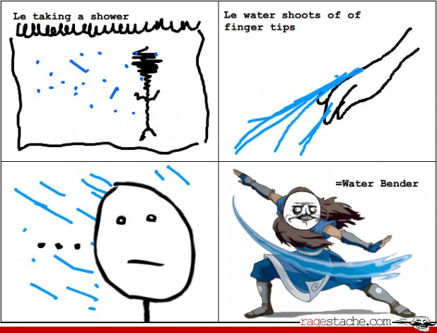 waterbender - meme