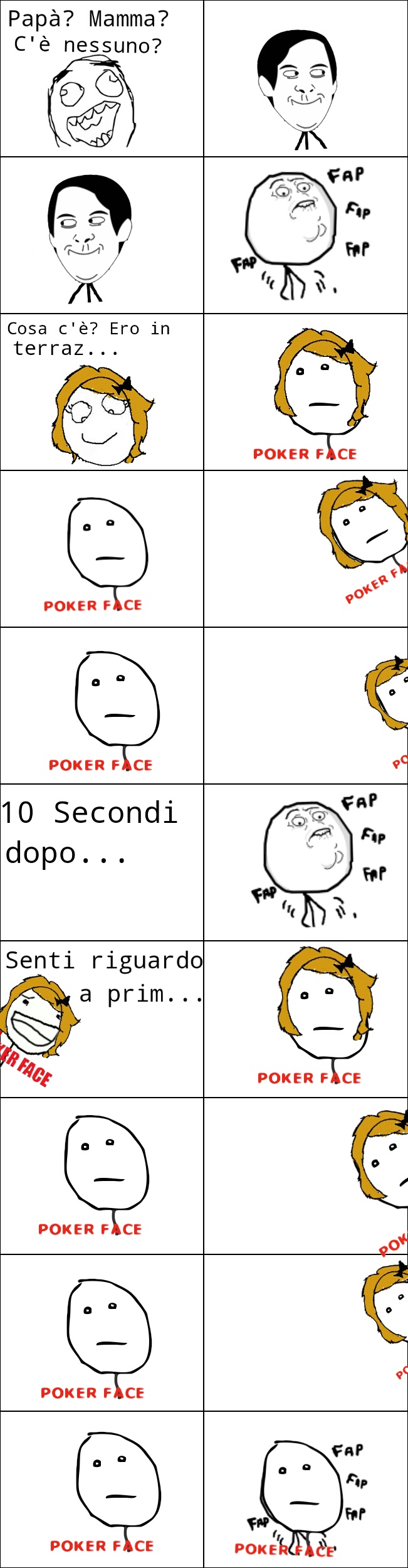 Le Poker fap - meme