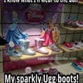 sparkly Ugg boots