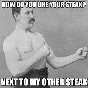steak - meme