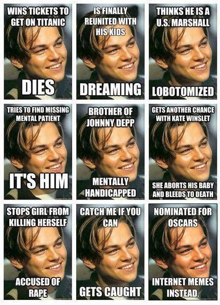 bad luck Leo - meme