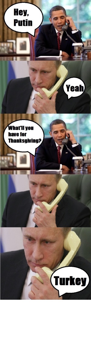 Putin is not pleased - meme
