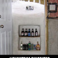 Biere dans la neige
